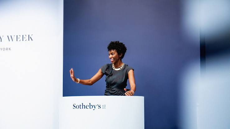 Sotheby's saleroom